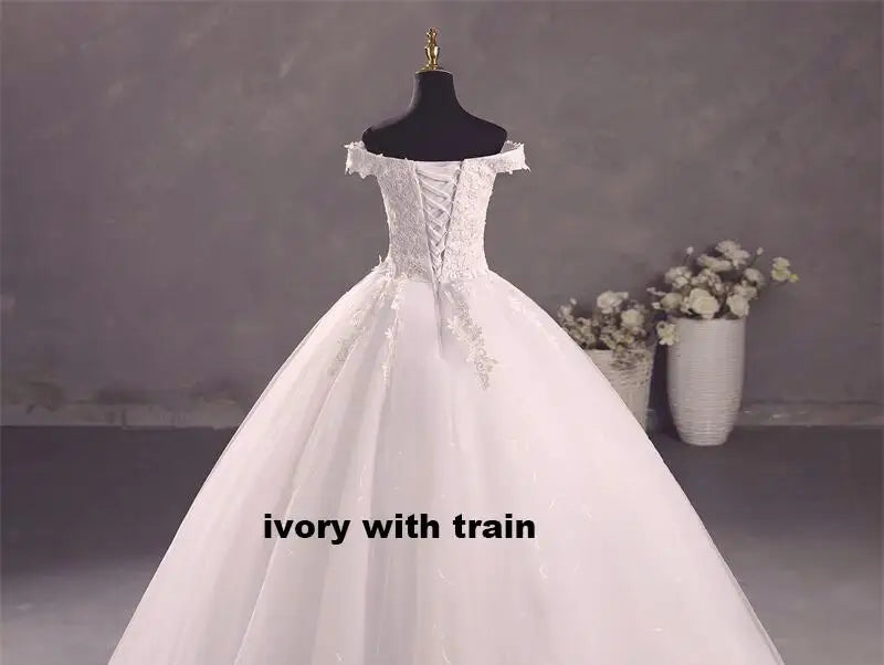 Robe Mariée Blanche Élégante